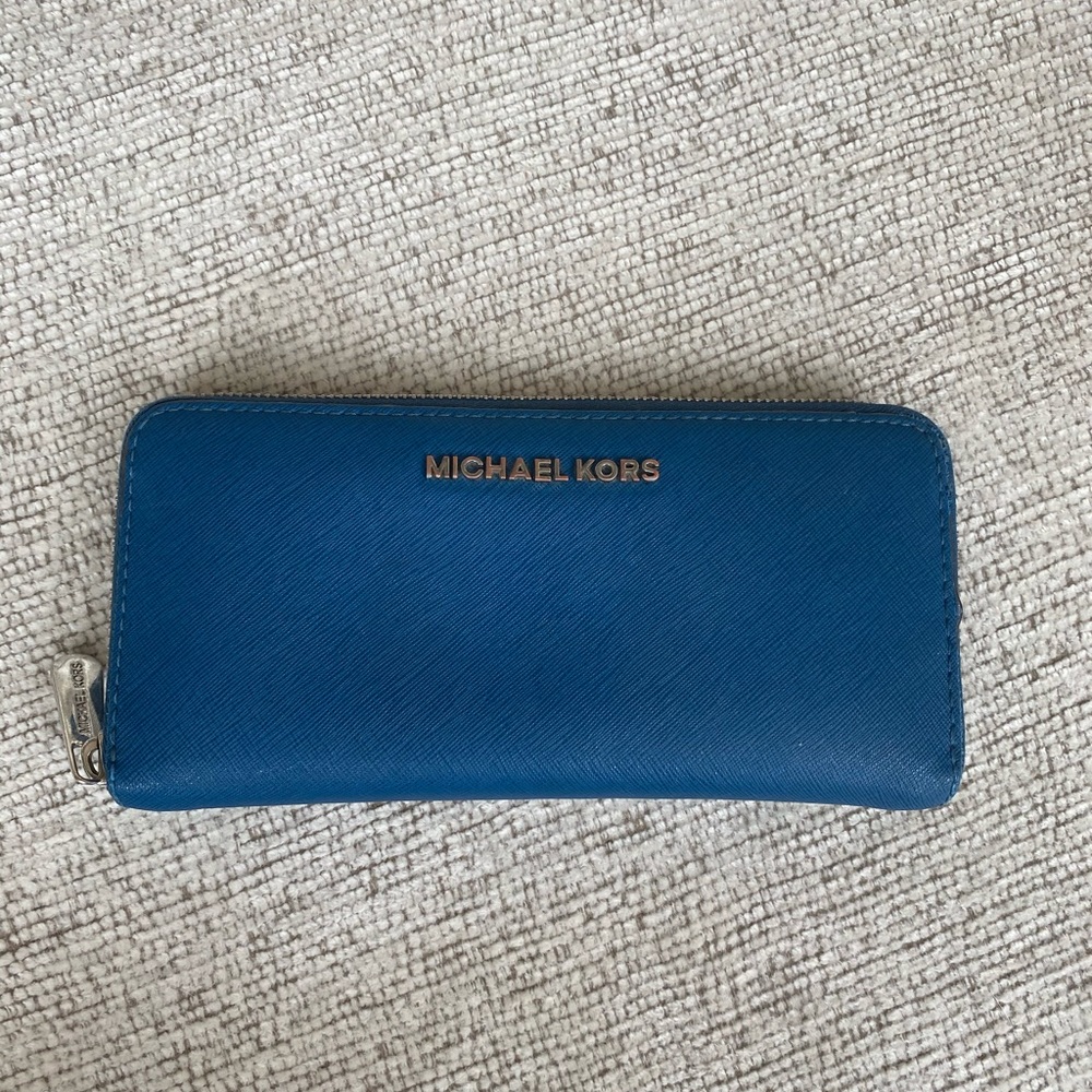 Michael Kors Jet Set Wallet Saffiano leather